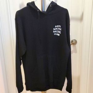 Anti Social Social Club Hoodie in Black